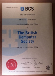 Fellow of the BCS Fellow of the BCS