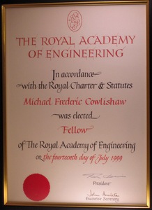 Fellow of the Royal Academy of Engineering Fellow of the Royal Academy of Engineering